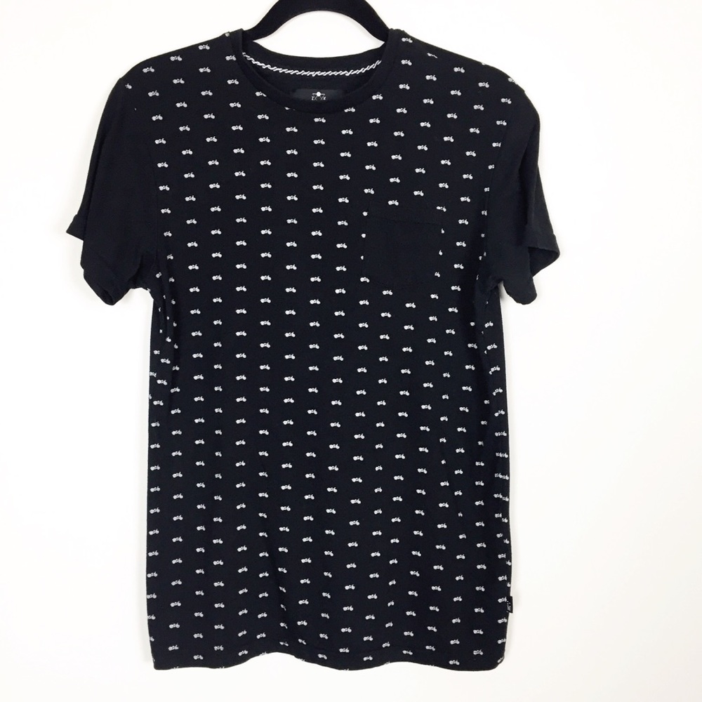 Zak Los Angeles Motorcycle Tee sz S